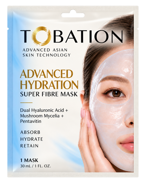 Tobation Advanced Hydration Super Fibre Mask single-use packet