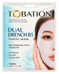 Tobation Dual Drench B5 Tencel Face Mask packet