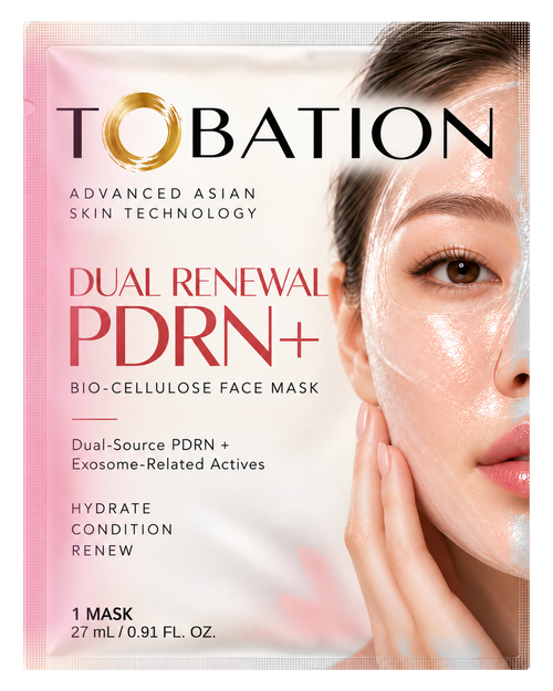 Tobation Dual Renewal PDRN+ Bio-Cellulose Face Mask packet
